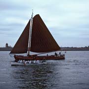 Frisian sailing boat